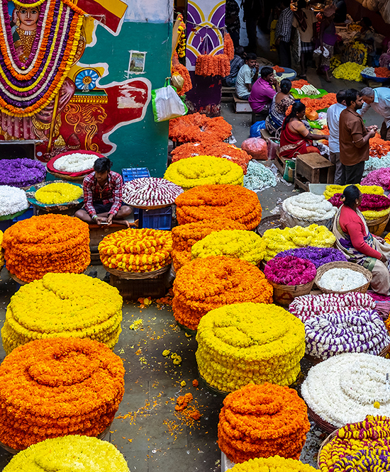 Spend time exploring the vibrant local markets and shopping destinations in Kovalam