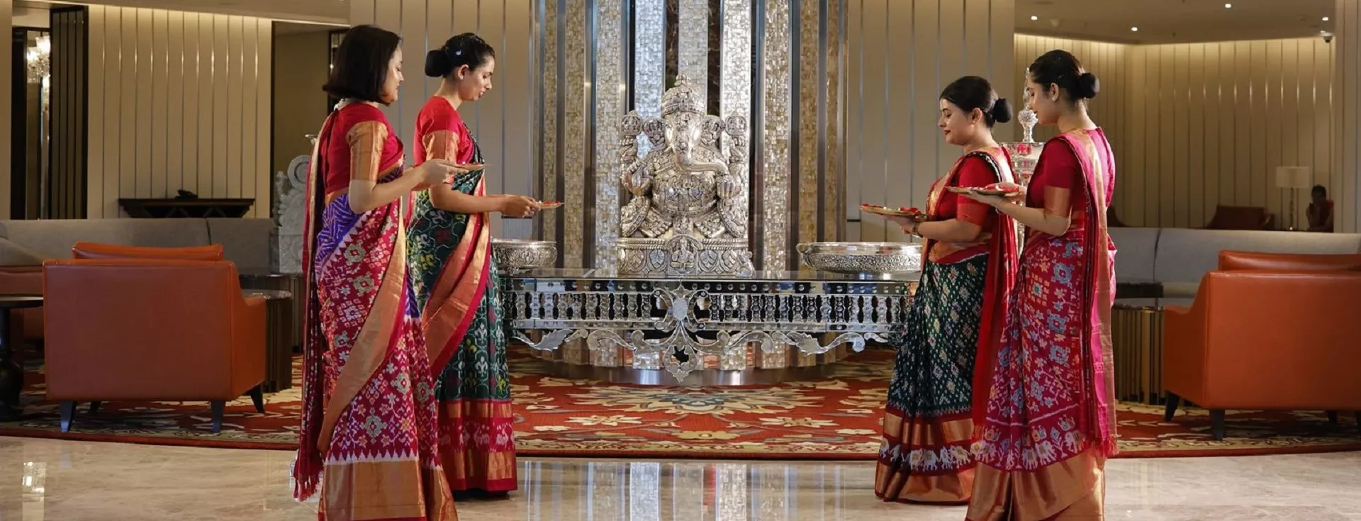 Ceremonial Ritual - The Leela Hyderabad